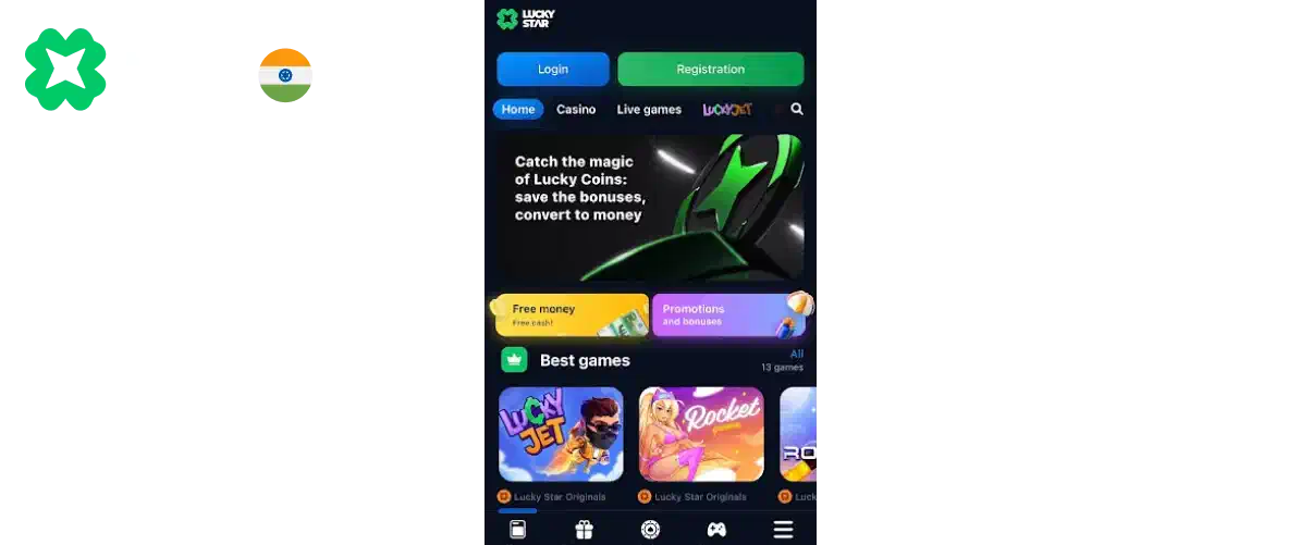 Earn money with Lucky Star app - Download and start earning today