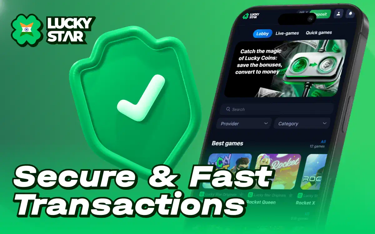 LuckyStar deposit methods